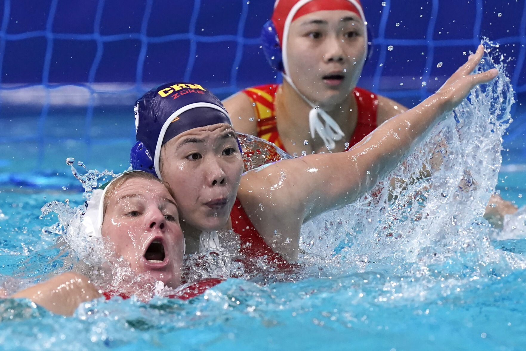 APTOPIX Tokyo Olympics Water Polo